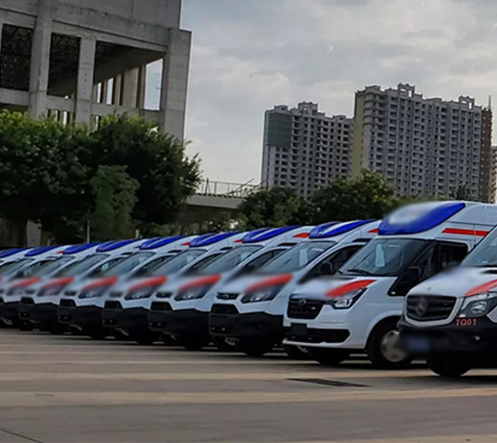 普格县服务车队展示