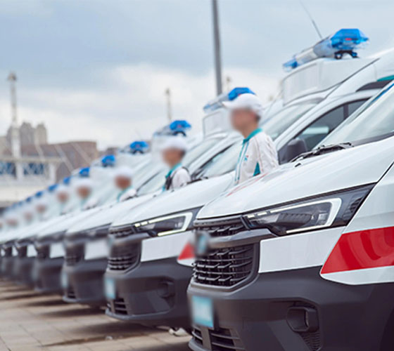 普格县服务车队展示